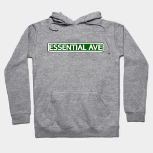 Essential Ave Street Sign Hoodie